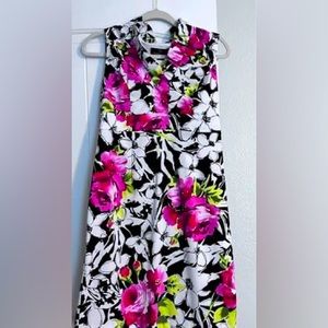 Ronnie Nicole Floral Multi-Color Dress - Size 10